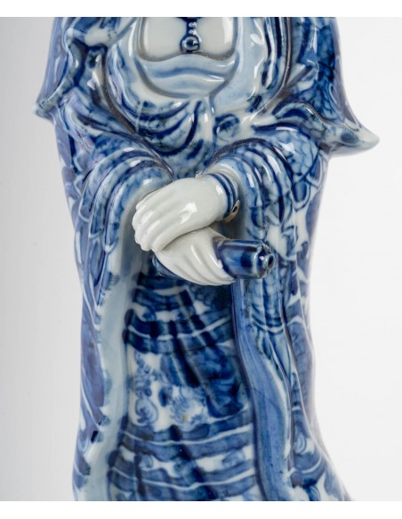 A China Porcelain Lamp.  19 century.