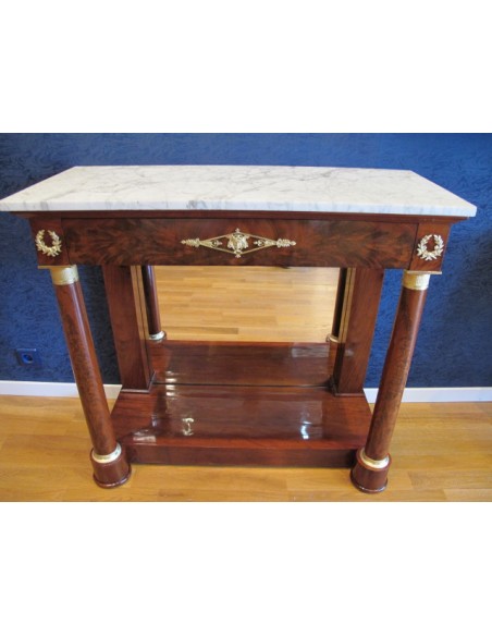 A Pair of the 1st Empire (1804 - 1815) Console Tables .  19th century.