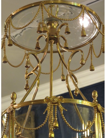 A Lantern in Louis XVI style.  19th century.