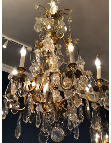 A Louis XV style chandellier from the...