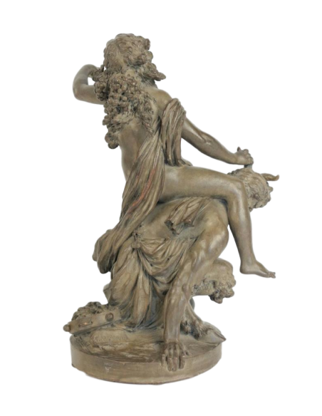 Faun and bacchante