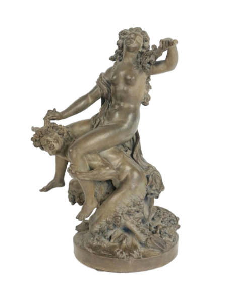 Faun and bacchante