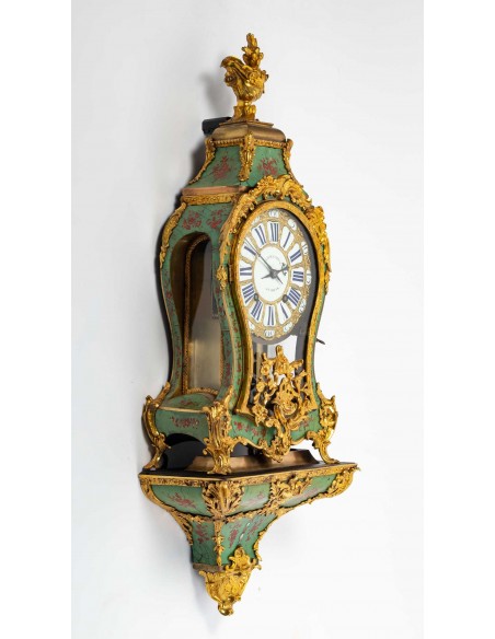 A Louis XV Period (1724 - 1774) bracket clock.  18th century.