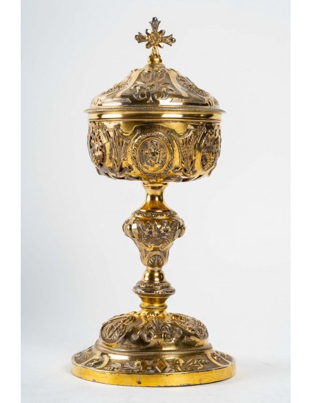 A Ciborium.  19th century.