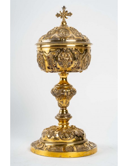 A Ciborium.  19th century.