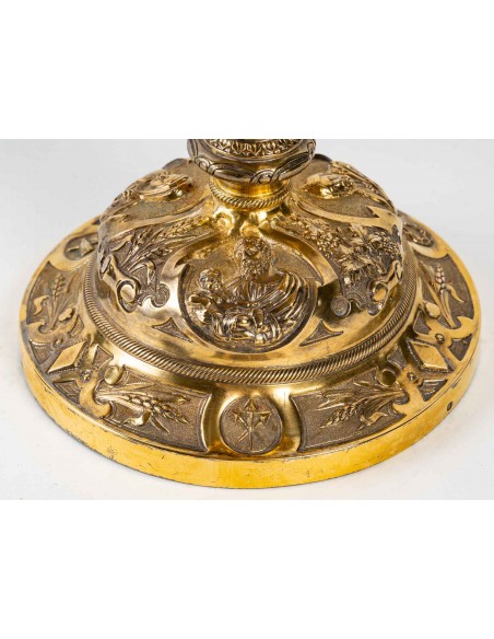 A Ciborium.  19th century.