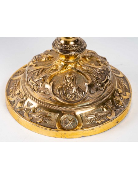 A Ciborium.  19th century.