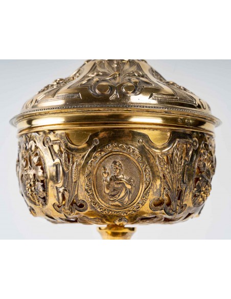 A Ciborium.  19th century.