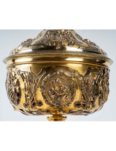 A Ciborium.  19th century.