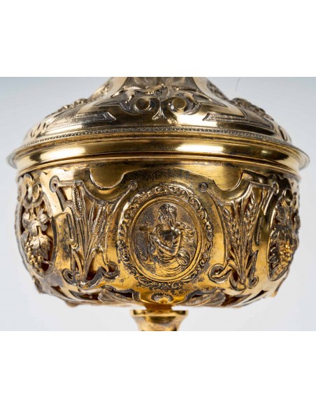 A Ciborium.  19th century.