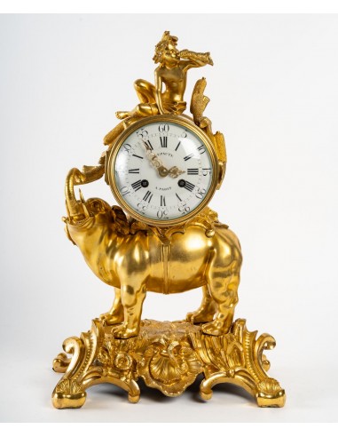 A Clock in Louis XV Style.  19th...