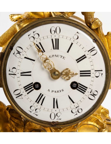 A Clock in Louis XV Style.  19th century.