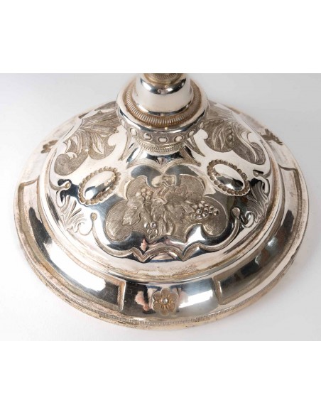 Chalice and its Paten.  19th century.
