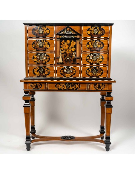 A Dutch cabinet. 17th century.