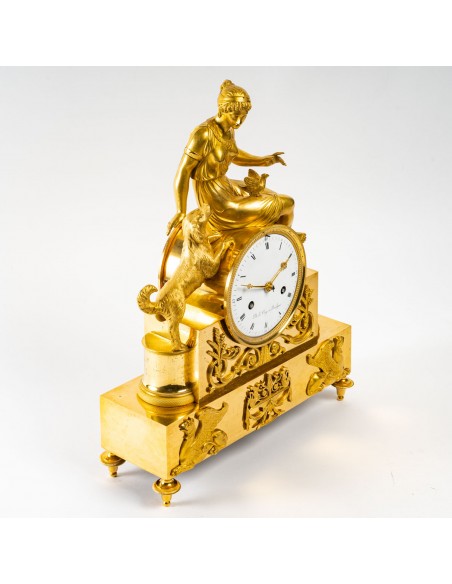 A 1st Empire Period (1804 - 1815) Clock.  19th century.