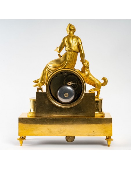 Pendule d'époque 1er Empire (1804 - 1815).  XIXème siècle.