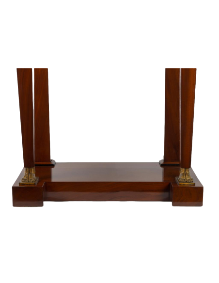 A 1st Empire period (1804 - 1815) console table. 19th century.