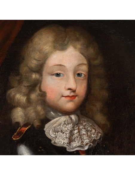 Portrait d'un jeune prince.  XVIIème siècle.