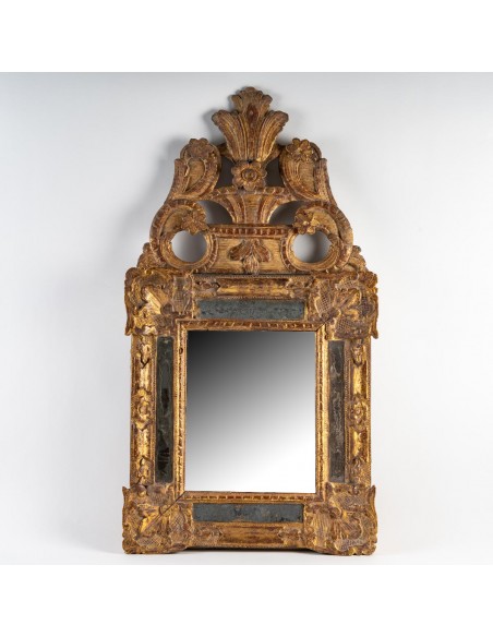 Miroir d'époque Louis XIV (1643 - 1715). XVIIème siècle.