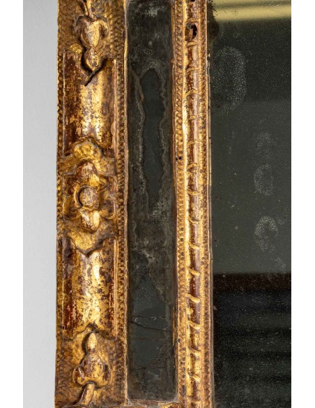 Miroir d'époque Louis XIV (1643 - 1715). XVIIème siècle.