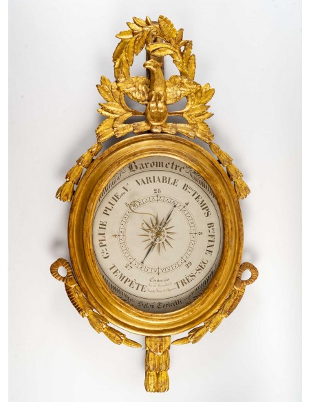 A Louis XVI Period (1774 - 1793) Barometer.  18th century.