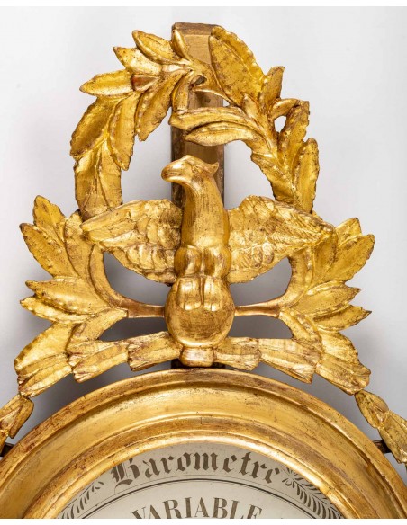 Baromètre d'époque Louis XVI (1774 - 1793).  XVIIIe siècle.