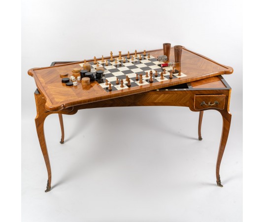 Table à jeux tric-trac de...