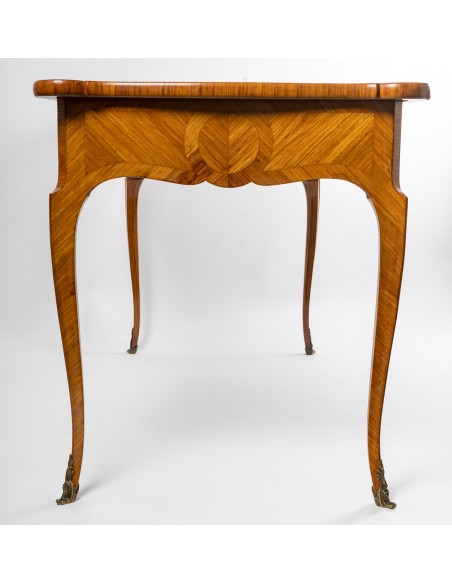 A Tric-Trac Game Table in Louis XV Style.  19th century.