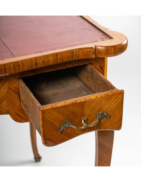A Tric-Trac Game Table in Louis XV Style.  19th century.