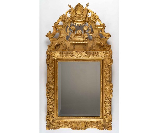 Miroir d'époque Louis XIV...