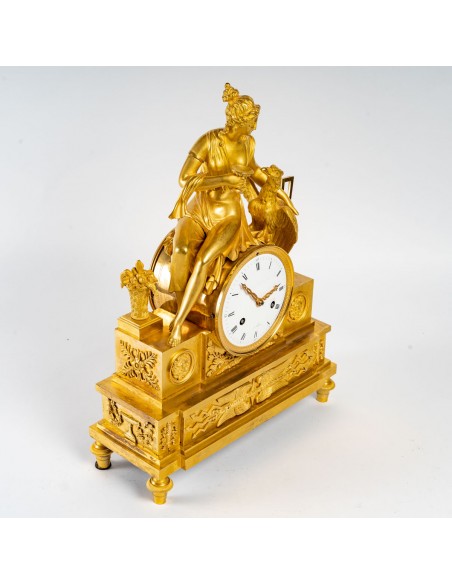 A 1st Empire period (1804 - 1815) clock. 19th century.