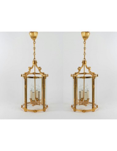 A Pair of Louis XVI style lanterns....