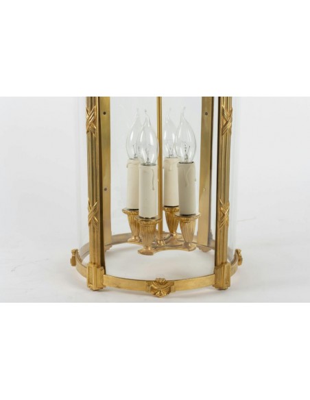 A Pair of Louis XVI style lanterns. 20th century.