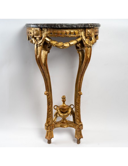 A Transition Period Console Table.  18th century.