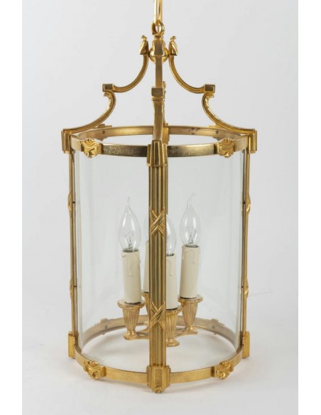 A Pair of Louis XVI style lanterns. 20th century.