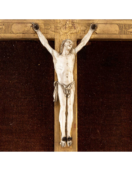 Christ en croix.  XVIIe siècle.