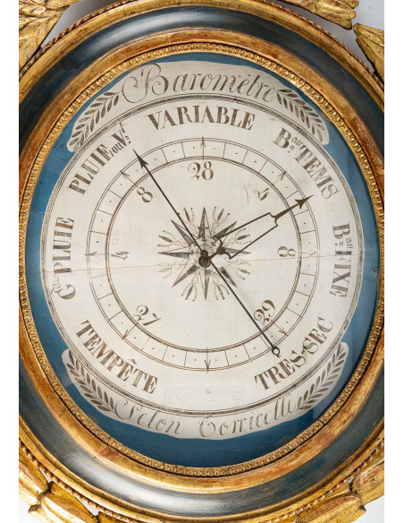 A Louis XVI Period (1774 - 1793) Barometer.  18th century.