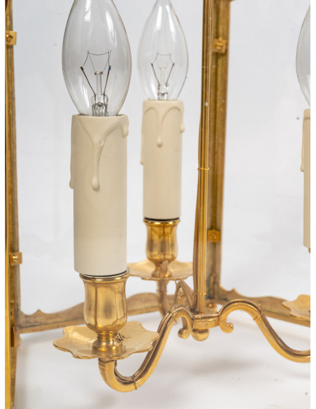 A Pair of Lanterns in Louis XV Style.  20th century.