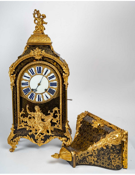 A Regence Period (1715 - 1723) Bracket Clock. 18th century.