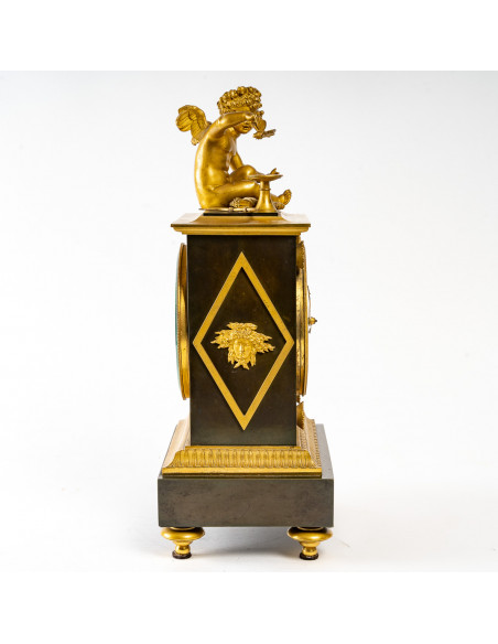 A 1st Empire Period (1804 - 1815) Clock.  19th century.