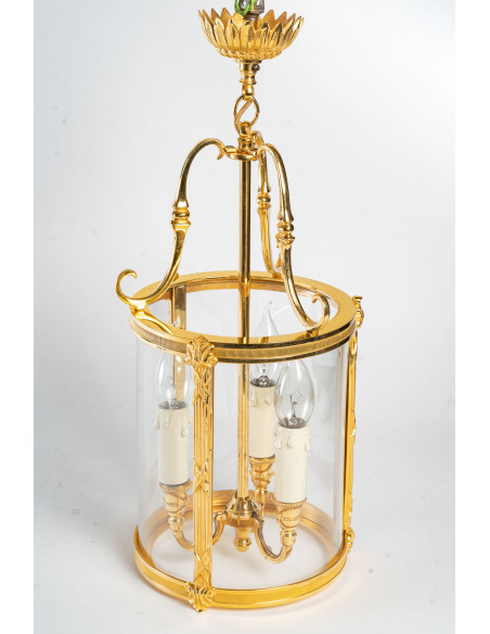 A Pair of Lanterns in Louis XVI Style.  20th century.