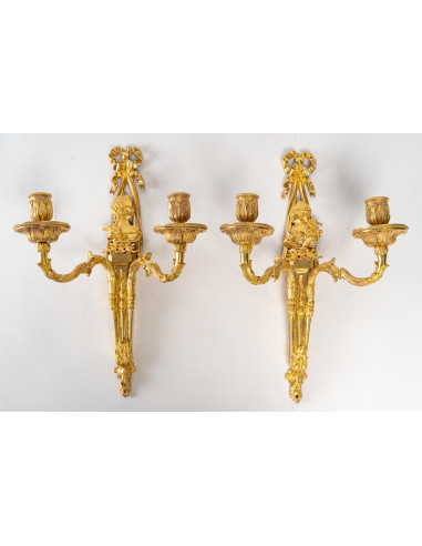 A Louis XVI Period (1774 - 1793) Pair...