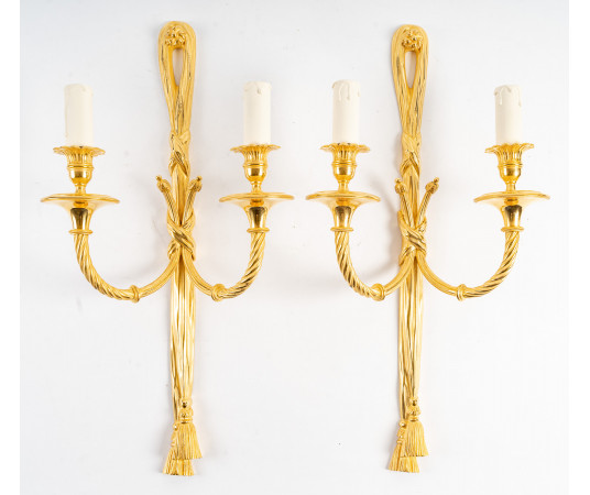 Paire d'appliques de style...