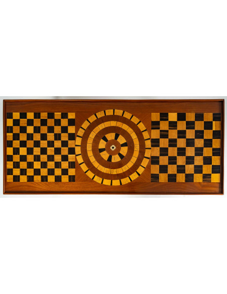 A Louis XVI Period (1774 - 1793) Tric - Trac Table.  18th century.