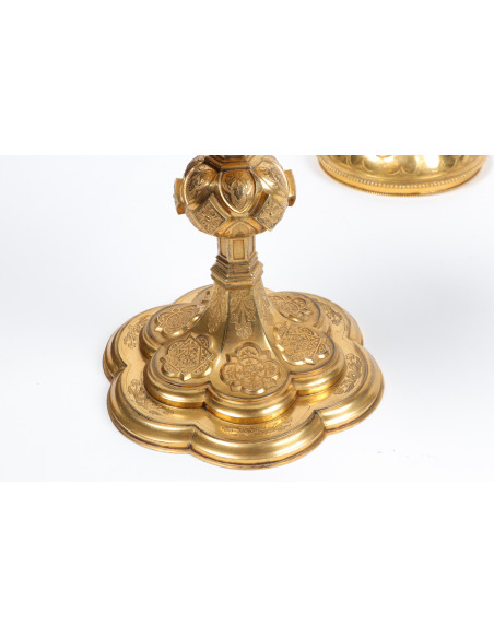 A Ciborium.  19th century.