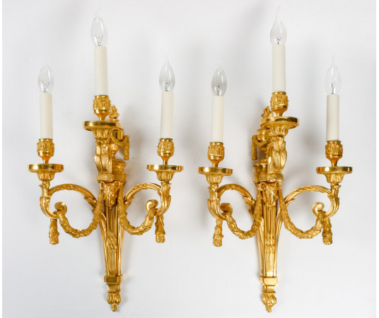 Paire d'appliques de style...