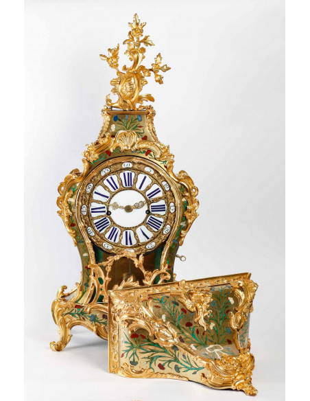 A Louis XV Period (1724 - 1774) Bracket Clock.  18th century.