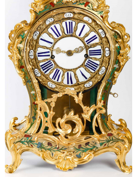 A Louis XV Period (1724 - 1774) Bracket Clock.  18th century.