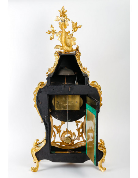 A Louis XV Period (1724 - 1774) Bracket Clock.  18th century.