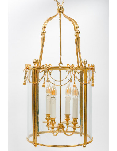 A Lantern in Louis XVI Style.  19th...